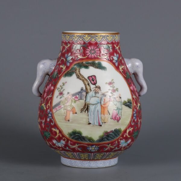 human figures, made in the Qianlong period of the Qing Dynasty - Image 2