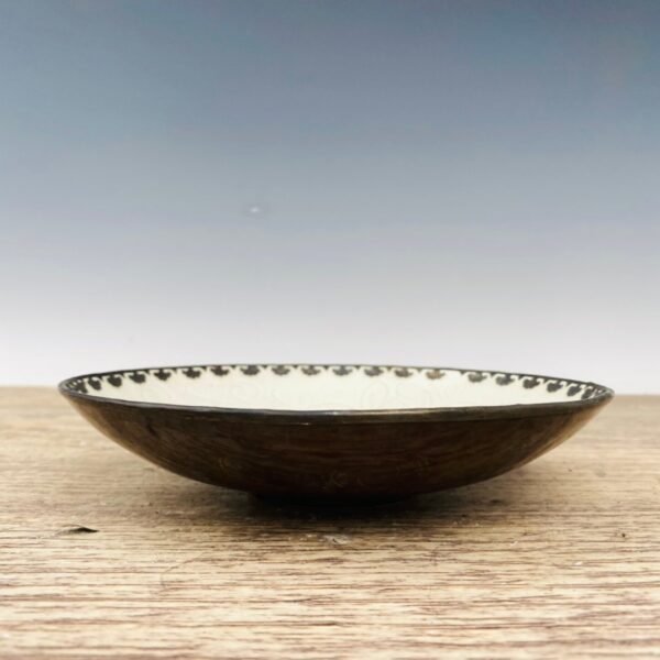 Ding porcelain silver-covered bowl - Image 2
