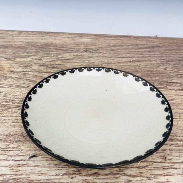Ding porcelain silver-covered bowl - Image 4
