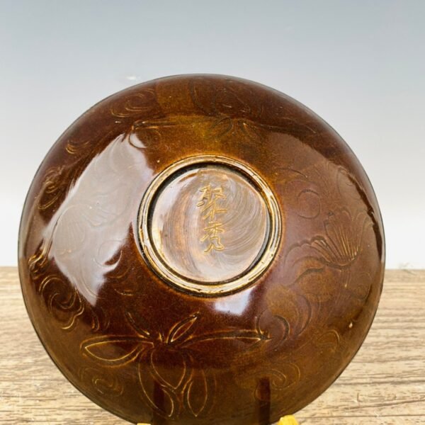 Ding porcelain silver-covered bowl - Image 5