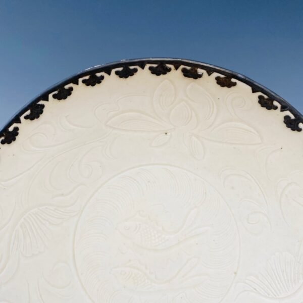 Ding porcelain silver-covered bowl - Image 6
