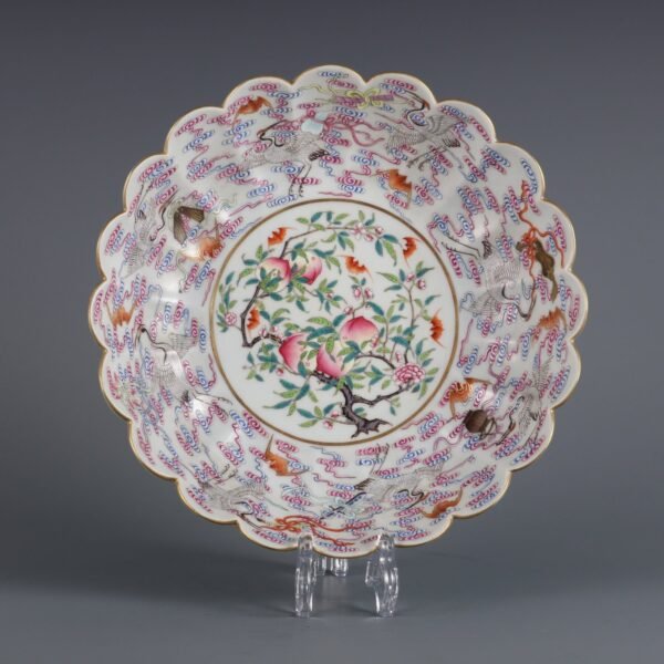famille rose pattern of the Eight Immortals, made in the Qianlong period of the Qing Dynasty - Image 9