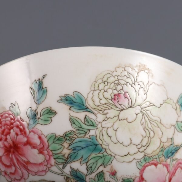 Yongzheng Period Famille Rose Chicken Bowl - Image 4