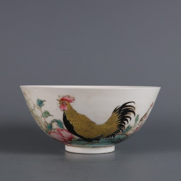 Yongzheng Period Famille Rose Chicken Bowl