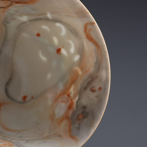 Qing Dynasty Qianlong period stone glaze powder enamel figure story exquisite cup - Image 7