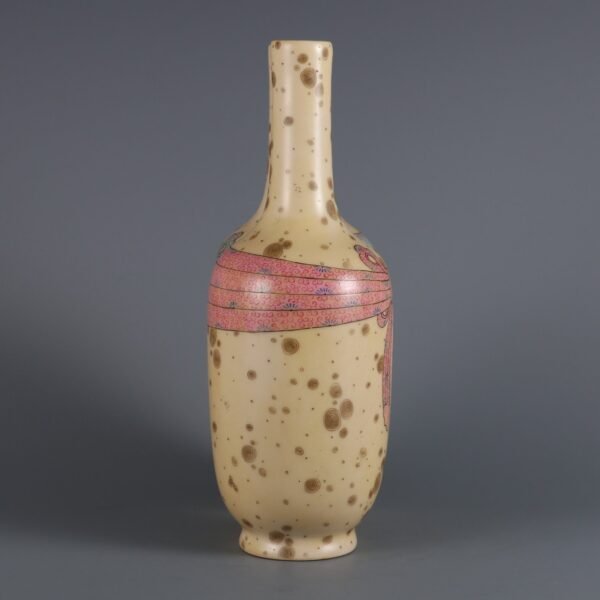 Qing Yongzheng Period Xiangfei Bamboo Glaze Ribbon One-piece Vase - Image 7