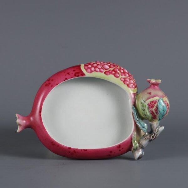 Pomegranate brush washer made in the Qianlong period of the Qing Dynasty - Image 2