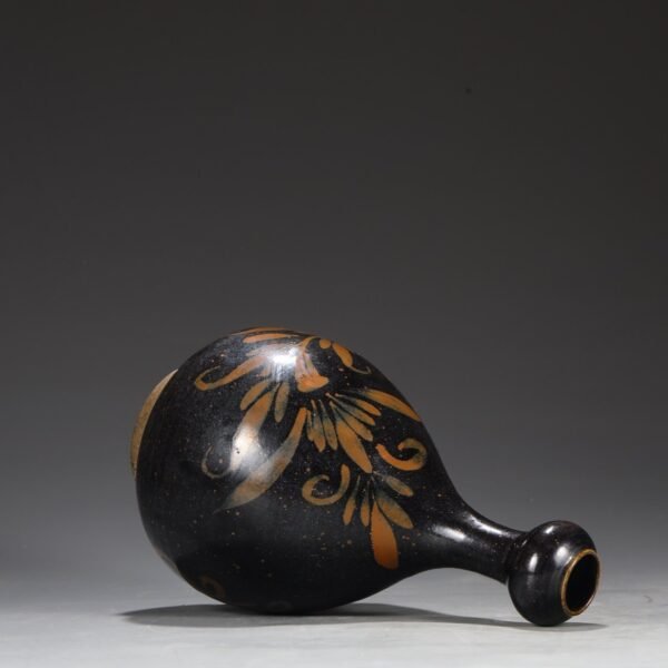 Old Collection Northern Song Dynasty Cizhou Kiln Rust Spot Imperial Garlic Bottle - Image 6