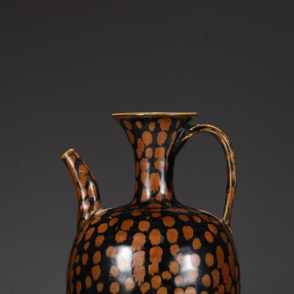 Old collection of Northern Song Dynasty Cizhou kiln rust-stained large pot - Image 3