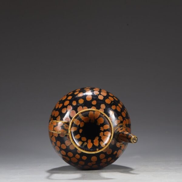 Old collection of Northern Song Dynasty Cizhou kiln rust-stained large pot - Image 4