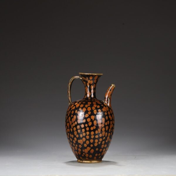 Old collection of Northern Song Dynasty Cizhou kiln rust-stained large pot - Image 7