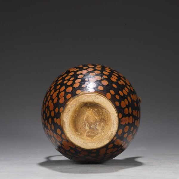 Old collection of Northern Song Dynasty Cizhou kiln rust-stained large pot - Image 8