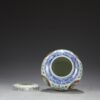 ￼ An old collection of Ming Dynasty Chenghua Doucai Tuandie Pattern Tianzi Covered Jar - Image 5