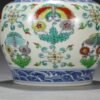 ￼ An old collection of Ming Dynasty Chenghua Doucai Tuandie Pattern Tianzi Covered Jar - Image 7