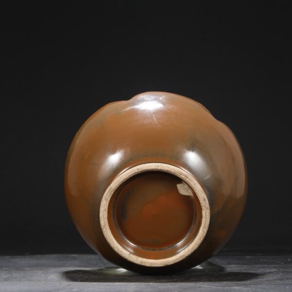 A set of purple gold glaze wine warmer from Ding kiln in the Northern Song Dynasty. - Image 8