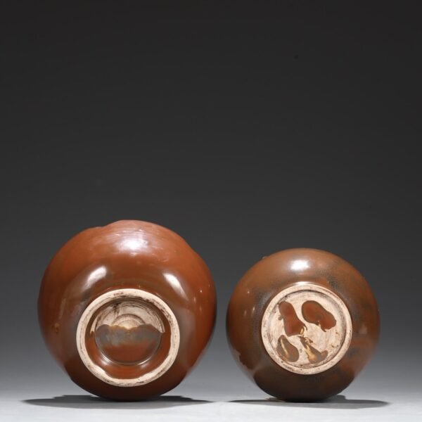 A set of purple gold glaze wine warmer from Ding kiln in the Northern Song Dynasty. - Image 7