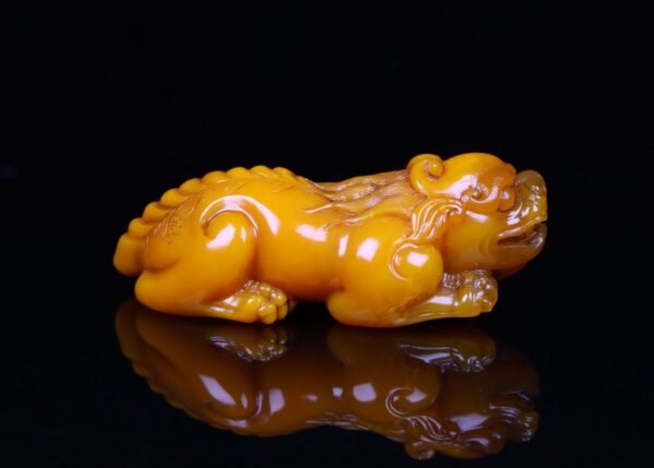 Zhenpin Collection Old Collection Shoushan Stone Tianhuangshi Nine Guardian Ornaments - Image 5