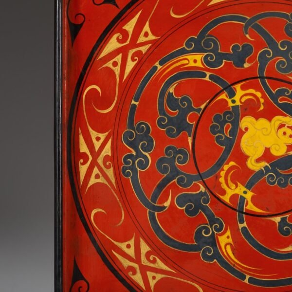 A set of lacquerware and imperial wine vessels and trays from the Han Dynasty. - Image 7