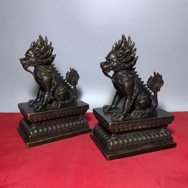 Collection of pure copper Qilin