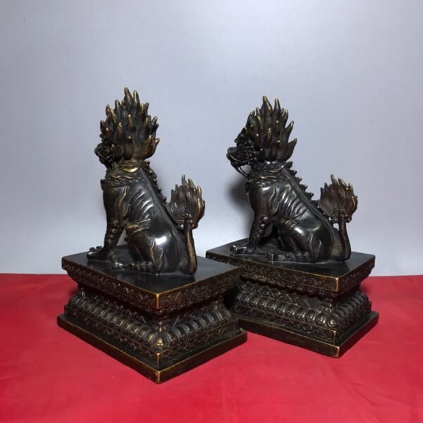 Collection of pure copper Qilin - Image 2