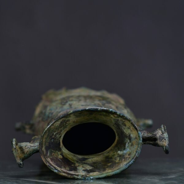Bronze Flat Bottle - Image 7