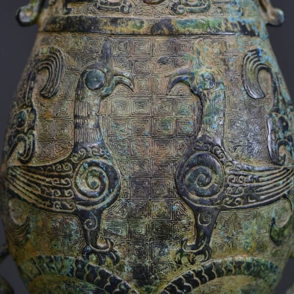 Bronze Flat Bottle - Image 8