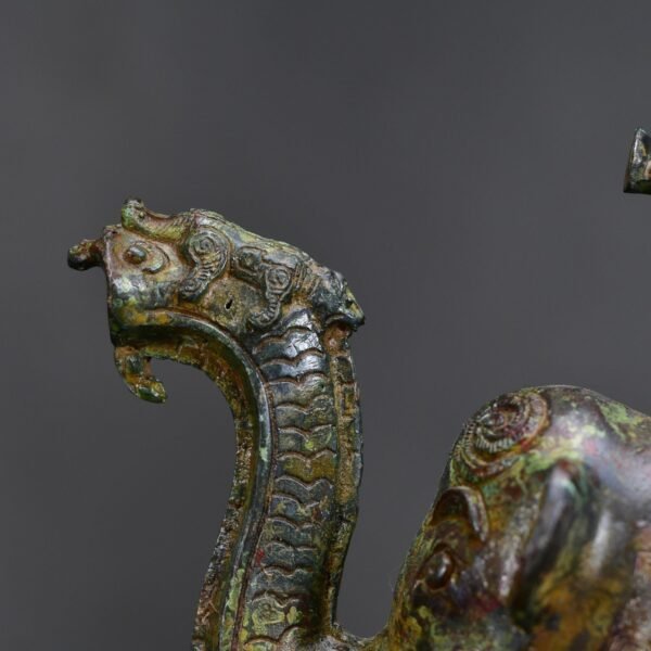 Spring and Autumn Bronze Elephant Zun - Image 7