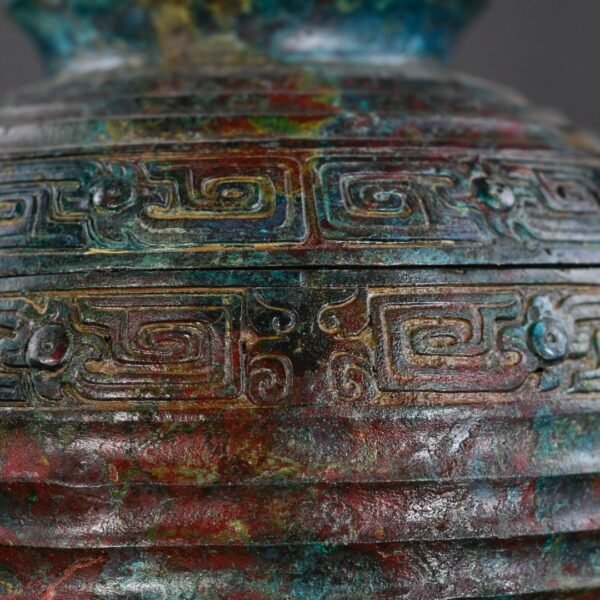Western Zhou bronze ware Li Gui, Gui Basin food utensils - Image 7