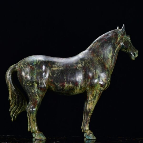 arring States Bronze Horse - Image 3