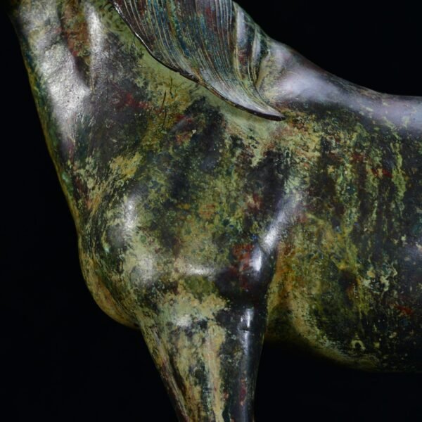 arring States Bronze Horse - Image 6
