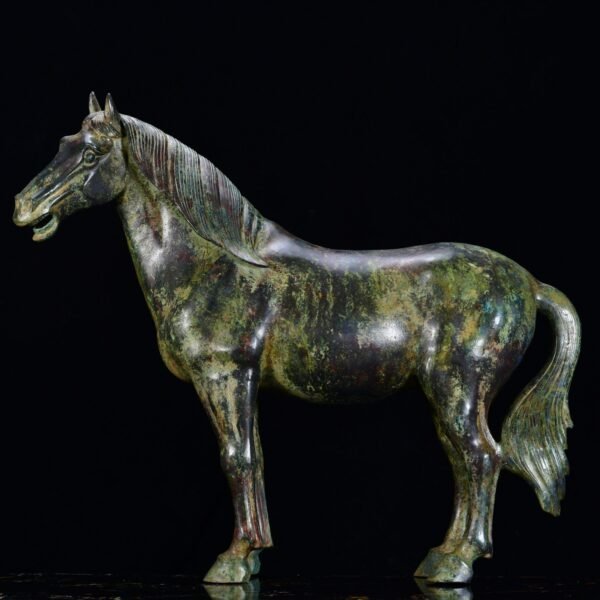 arring States Bronze Horse - Image 4