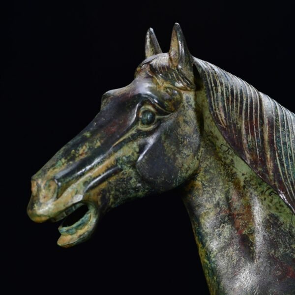 arring States Bronze Horse - Image 7