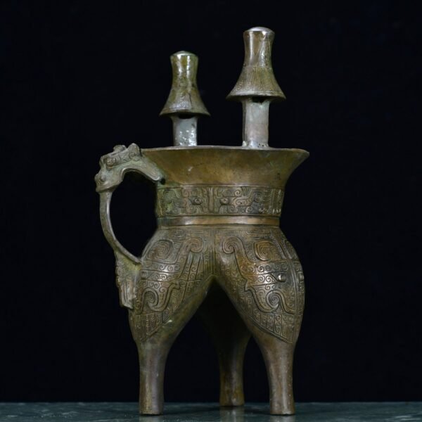 Bronze Jia from the Han Dynasty - Image 6