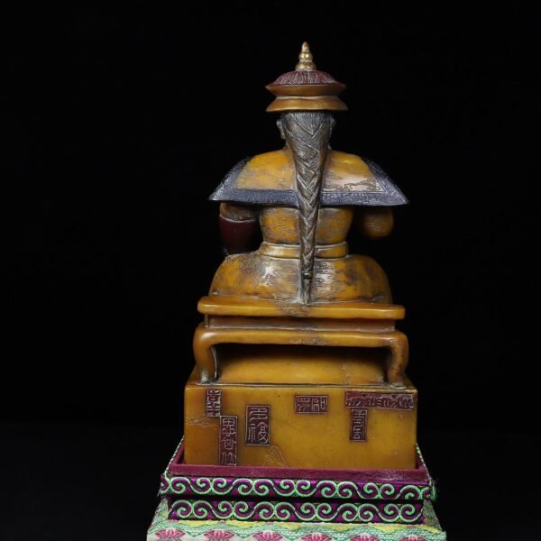 Collection of Shoushan stone hand-carved and painted seals of Emperor Daoguang - Image 3