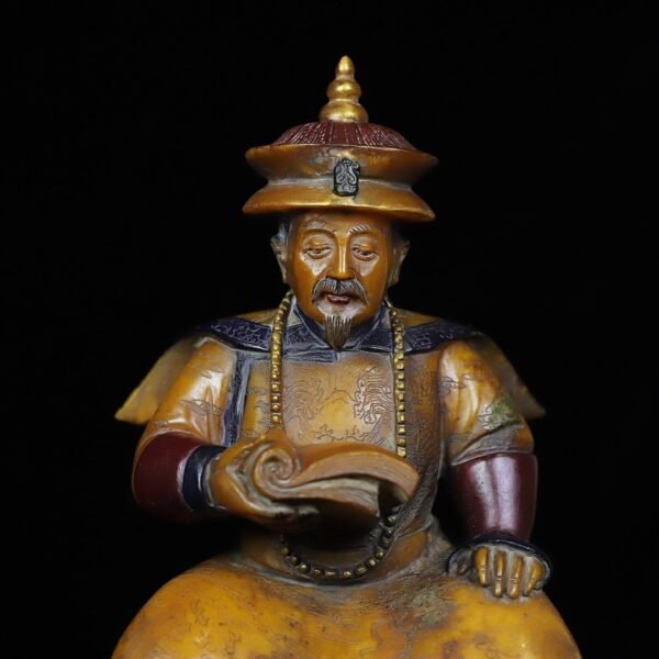 Collection of Shoushan stone hand-carved and painted seals of Emperor Daoguang - Image 4