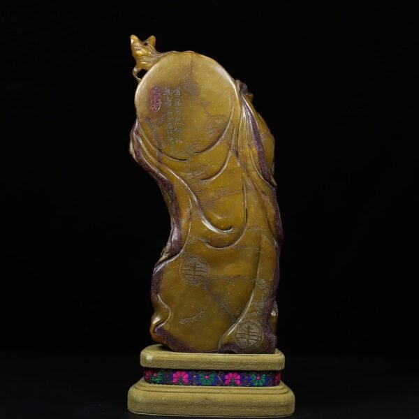 Collection of Shoushan stone Bodhidharma Patriarch ornaments - Image 9