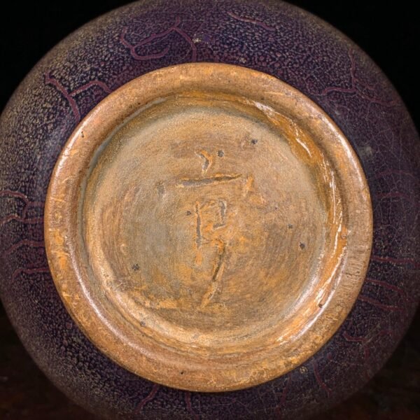 Song Dynasty Jun kiln rose purple glaze five-hole bottle - Image 10