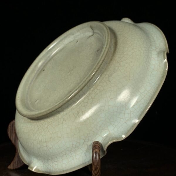 Song Ru kiln ice crack copper coin flower mouth washbasin - Image 9