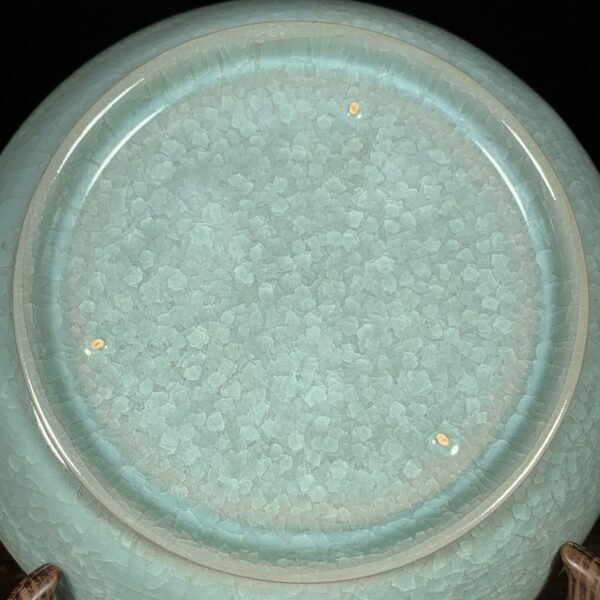 Song Ru kiln ice crack scroll foot wash basin - Image 3