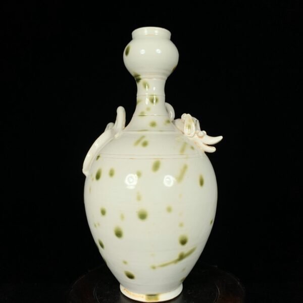 Tang Xing Kiln Panlong Garlic Bottle - Image 2