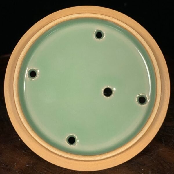 Song Dynasty Longquan Kiln plum green glaze animal button double-eared stove - Image 8