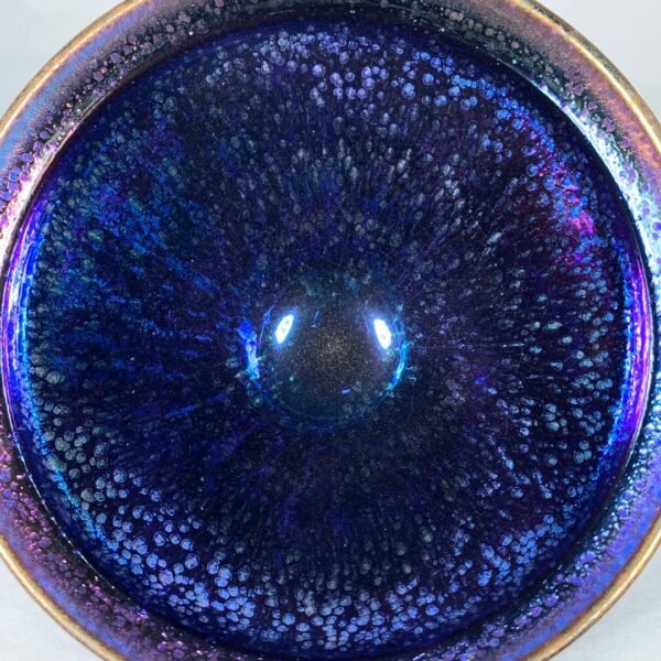 Song Dynasty Jianyao Yaobian Colorful Oil Drop Cup - Image 5