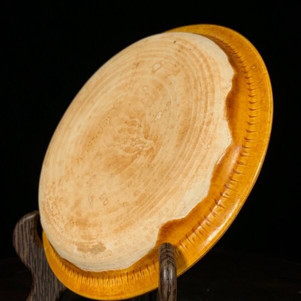 Three-color knife pattern folded edge plate - Image 4