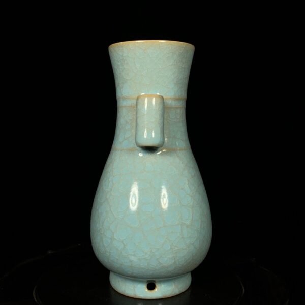 Song Ru kiln ice crackle pierced ear vase - Image 3