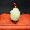 Hetian jade pendant Buddha head, protect peace and smoothness, exquisite shape - Image 3