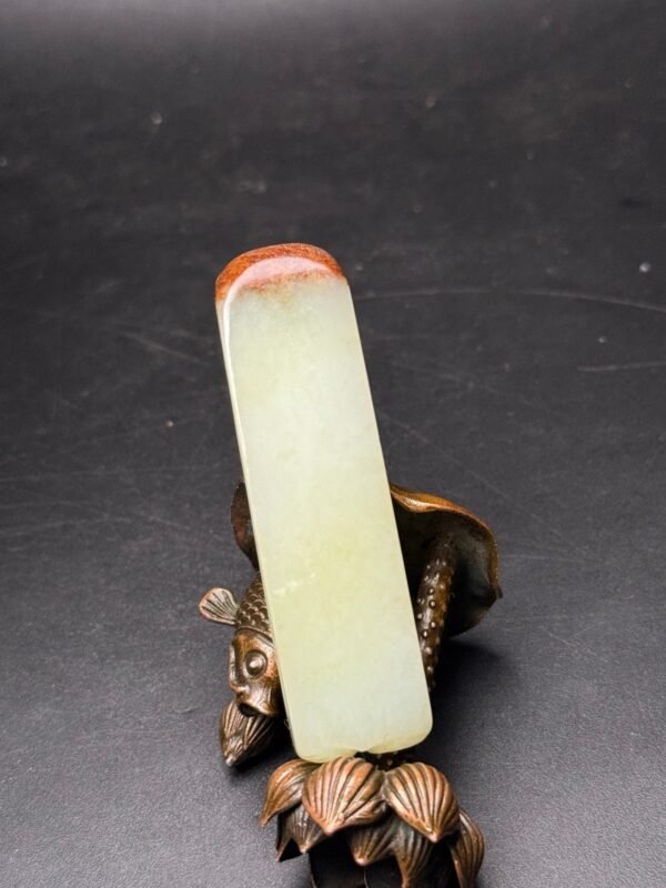 Hetian jade cicada belt buckle, rich and prosperous, good luck, exquisite and unique shape - Image 6