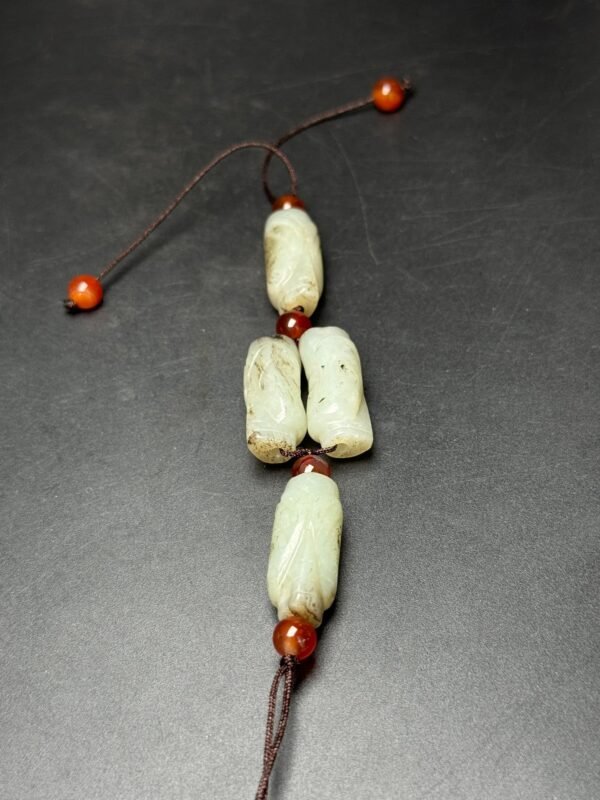 Hetian jade Weng Zhong accessories, one of the three treasures of the Han Dynasty - Image 6