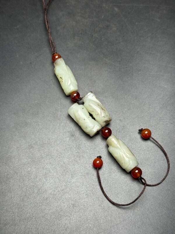 Hetian jade Weng Zhong accessories, one of the three treasures of the Han Dynasty - Image 7