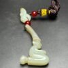 Hetian jade Han Dynasty jade nobleman, get the help of nobleman, smooth sailing - Image 9