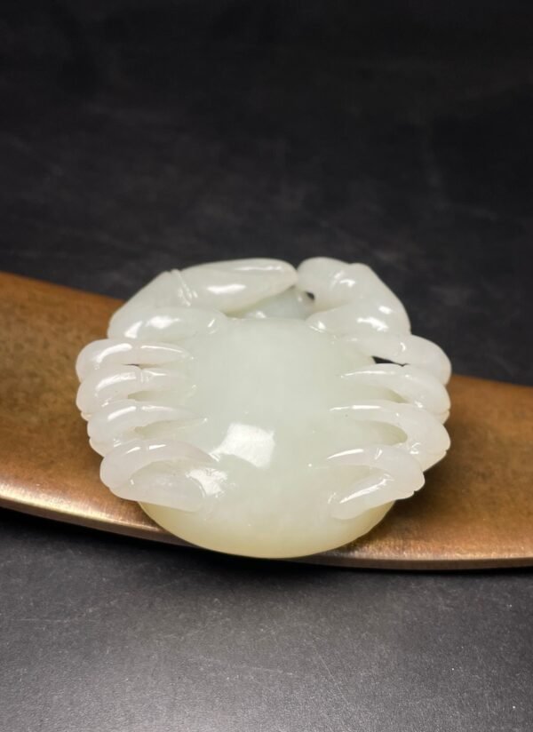 Hetian Jade Crab, wealth from all directions, wealth and prosperity - Image 4